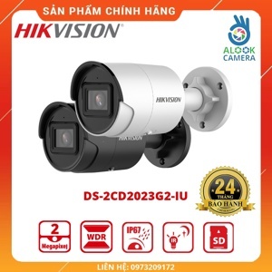 Camera IP Acusense 4.0 hồng ngoại 2.0 Megapixel HIKVISION DS-2CD2023G2-IU