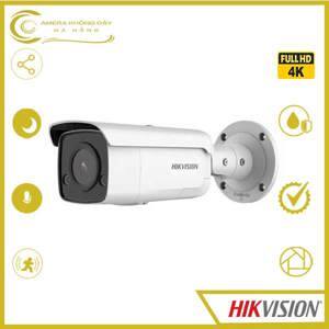 Camera IP AcuSense 8MP HIKVISION DS-2CD2T86G2-ISU/SL