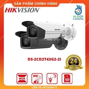 Camera IP Acusense HIKVISION DS-2CD2T43G2-2I