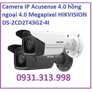 Camera IP Acusense HIKVISION DS-2CD2T43G2-4I