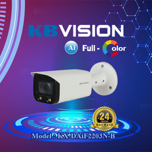 Camera IP Ai Kbvision KX-DAiF2203N-B, 2.0MP