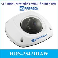 Camera IP bán cầu  hồng ngoại HD Pagaron HDS-2542IRAW