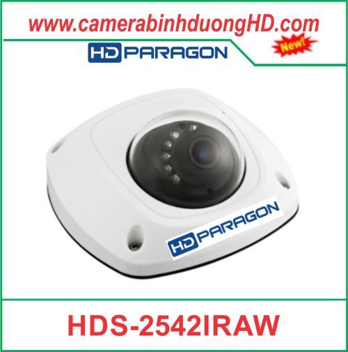 Camera IP bán cầu  hồng ngoại HD Pagaron HDS-2542IRAW