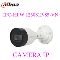 Camera IP Bullet 2MP DAHUA DH-IPC-HFW1230S1P-S5- VN (Có POE và Tên miền) Bảo Hành 24 Tháng
