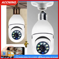Camera IP Camera Wifi LED Đuôi Bóng Đèn Xoay 360 Độ 5.0Mps - 1080P-camera bóng đèn-camera 360 độ-camera không