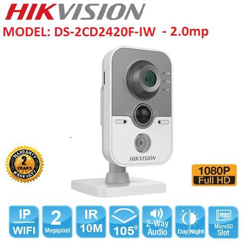 Camera IP Cube Hikvision DS-2CD2420F-IW