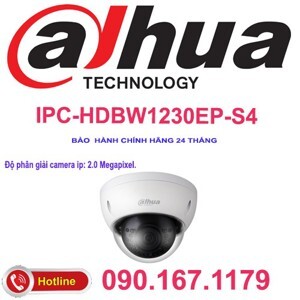 Camera IP Dahua DH-IPC-HDBW1230EP-S4