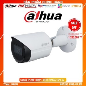 Camera ip Dahua DH-IPC-HFW2231SP-S-S2