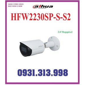 Camera IP Dahua IPC-HFW2230SP-S-S2