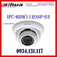 Camera IP Dome hồng ngoại 1.3 Megapixel DAHUA IPC-HDW1120SP-S3