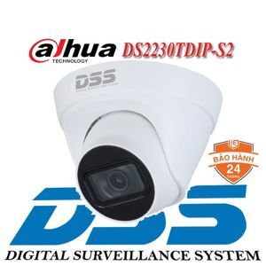 Camera IP Dome hồng ngoại Dahua DS2230TDIP-S2 - 2MP
