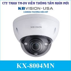 Camera IP Dome hồng ngoại kbvision KX-8004MN - 8.0 Megapixel