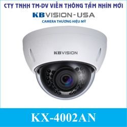 Camera IP Dome hồng ngoại Kbvision KX-4002AN - 4.0 Megapixel
