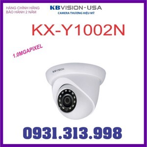 Camera IP Dome Kbvision KX-Y1002N - 1MP