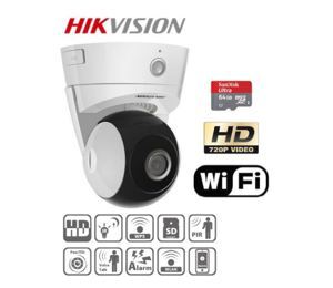 Camera IP dome PTZ wifi hồng ngoại 1MP Hikvision DS-2CD2Q10FD