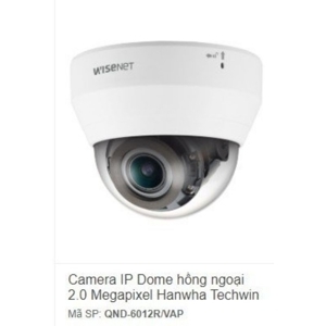 Camera IP Dome Samsung QND-6012R - 2MP