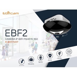 Camera IP Fisheye Ebitcam EBF2 - 5MP