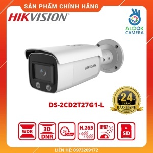 Camera IP Hikvision DS-2CD2T27G1-L, 2MP