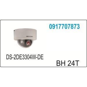 Camera IP Hikvision DS-2DE3304W-DE - 3MP
