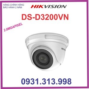 Camera IP Hikvision DS-D3200VN - 1MP
