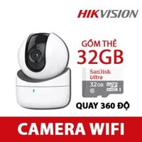 Camera IP HIKVISION DS-2CV2Q01EFD-IW IP  + thẻ 32G