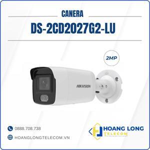 Camera IP Hikvison DS-2CD2027G2-LU ban đêm có màu