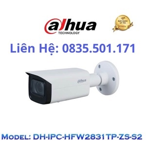 Camera Ip Hồng Ngoại 8.0 Megapixel Dahua Dh-Ipc-Hfw2831Tp-Zs-S2