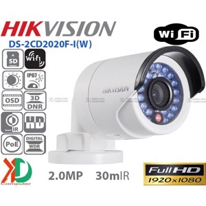 Camera IP hồng ngoại Hikvision DS-2CD2020F-IW - 2MP