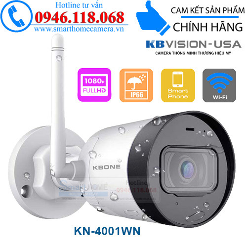 Camera IP hồng ngoại Kbvision Kbone KN-4001WN - 4MP