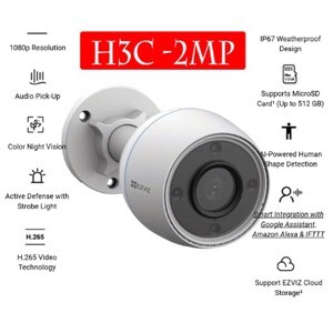 Camera IP hồng ngoại không dây Ezviz H3C 2MP