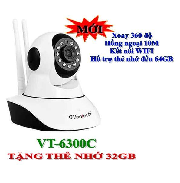 Camera IP hồng ngoại không dây Vantech VT-6300C