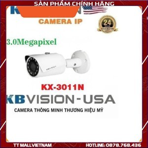 Camera ip kbvision KX-3011N 3.0 mp hồng ngoại 30m