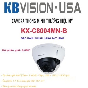Camera IP Kbvision KX-C8004MN-B