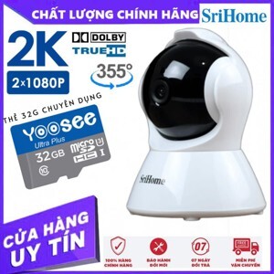 Camera IP không dây Srihome SH025 2.0MPX
