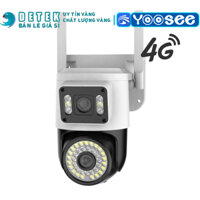 Camera IP Không Dây Yoosee X6300 Dual 4G 2 in 1 Tích Hợp 2 Mắt Camera Ngoài Trời Chống Nước Chống Bụi Và Ban Đêm Có Màu