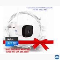 CAMERA IP NGOÀI TRỜI VITACAM VB1080II – 2.0MPX FULL HD 1080P – CÓ LOA MICRO ĐÀM THOẠI, GHI ÂM