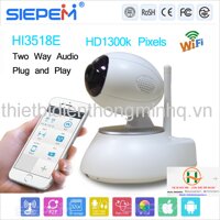 Camera IP Siepem S6315  không dây, báo động, điều khiển bằng Smart Phone