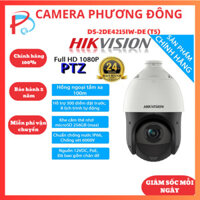Camera IP Speed Dome 4MP HIKVISION DS-2DE4425IW-DE (T5) Zoom Quang 25X, POE và khe thẻ nhớ