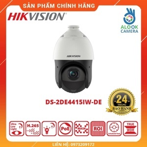 Camera IP Speed Dome Hikvision DS-2DE4415IW-DE(D) - 4MP