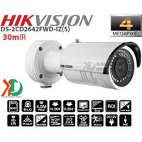 Camera ip thân trụ thay đổi tiêu cự 4.0mp HIKVISION DS-2CD2642FWD-IZ(S) 2K HD 30mIR chính hãng