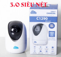 CAMERA IP VITACAM C1290 - 3MPX CHUẨN ULTRA HD - LENS 2.8MM GÓC SIÊU RỘNG. BAN ĐÊM XOAY 360 ĐỘ