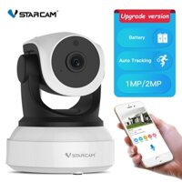 Camera IP Vstarcam CS24 2MP Camera Wifi 1080P Camera Quan Sát Trong Nhà Camera An Ninh Theo Dõi Tự Động Pin 2500mAh P2P