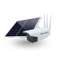 Camera IP wifi AI Vantech V2034 2.0 Megapixel, dùng năng lượng mặt trời, kết nối 4G, MicroSD, P2P