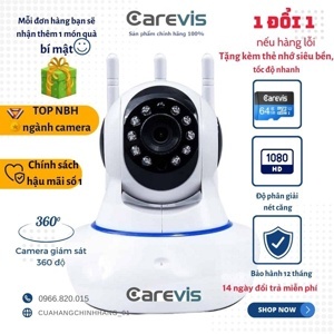 Camera Ip Wifi CareCam XFL200 Full HD 1080P