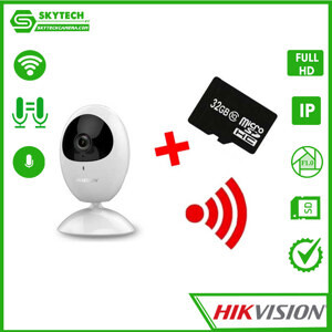 Camera IP Wifi Cube Hikvision DS-2CV2U01EFD-IW