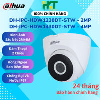 Camera IP WiFi DAHUA HDW1230DT 2MP, HDW1430DT 4MP Đàm Thoại 2 Chiều - HKT STORE