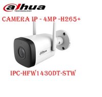 Camera IP Wifi DAHUA DH-IPC-HFW1430DT-STW 4MP, Đàm thoại 2 chiều, hỗ trợ thẻ nhớ 256Gb - hàng chính hãng - không kèm thẻ nhớ