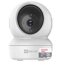 Camera IP wifi Ezviz CS-CV246 C6CN 1080P Kèm thẻ nhớ Sandisk 32GB - Hàng chính hãng