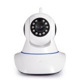 Camera IP Wifi giám sát báo động IP06 không dây (Trắng)