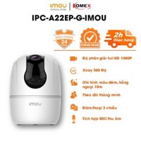 Camera IP Wifi IPC-A22EP-IMOU 1080 Full HD - Hàng Chính Hãng - A22EP-G - Không Thẻ
